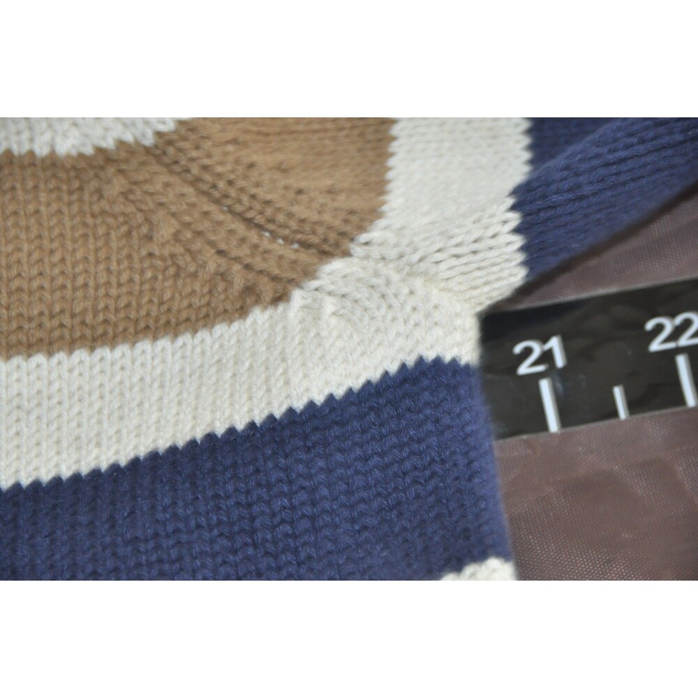 Born Fly Cardigan Sweater Shawl Collar Button Front Mens Small Cotton Elbows NWT - Picture 6 of 6